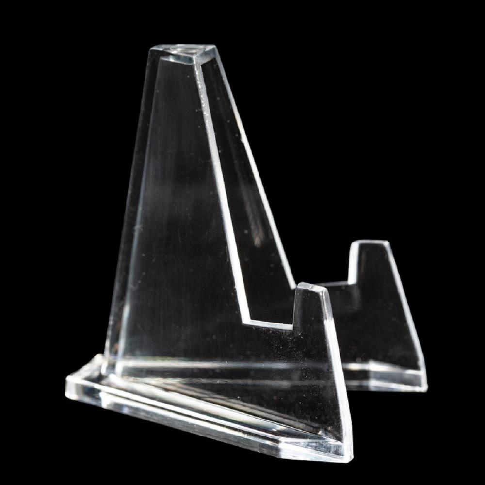 10 штук Подставка для карточек Подставка для демонстрации карточек Монеты Маленькая коробка Держатель для скрепок Пластик