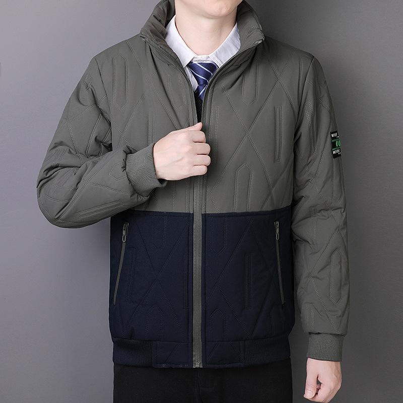 Пальто из овечьей шерсти с хлопковой подкладкой, со стойкой, хлопковая куртка для мужчин и женщин, новая бархатная хлопковая куртка для мужчин на зиму, повседневная