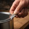 Нержавеющая сталь Открывалка для банок с краской с брелоком для открывания ведер с масляной краской, контейнеров с молочным порошком и металлических банок с краской Прочный и портативный инструмент