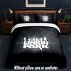 Дизайн Linkin Park Комплект постельного белья 1 пододеяльник + 2 наволочки Мягкое дышащее домашнее постельное белье