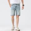 New Summer Jeans Shorts 5-point Men's Mid-sized Pants Thin Casual 5-point Pants