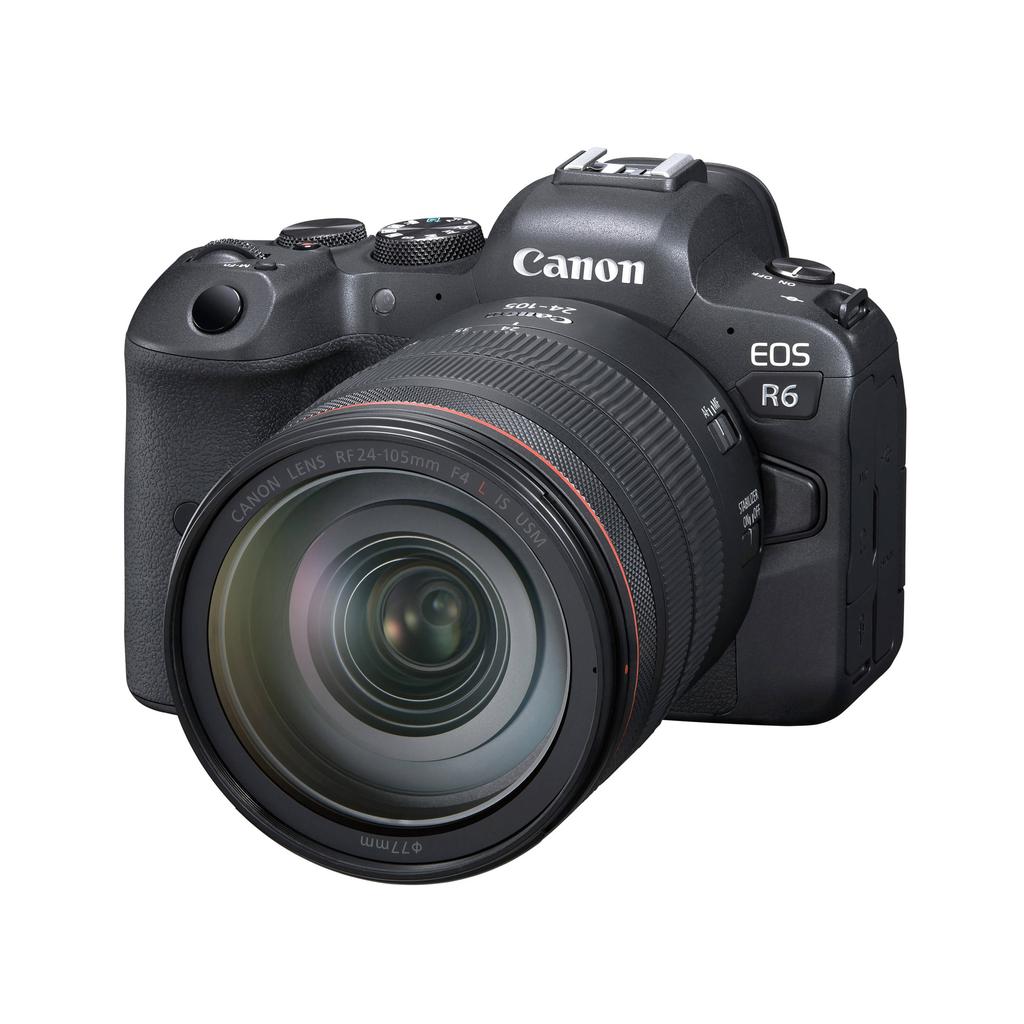 Canon Полнокадровая беззеркальная камера EOS R6 + зум-объектив RF 24-105mm f/4 L IS USM