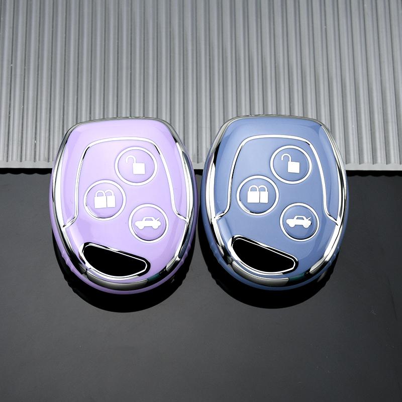 Чехол для дистанционного ключа с 3 кнопками, чехол-держатель для брелока, протектор для Ford Focus Mondeo Festiva Fusion Suit Fiesta KA