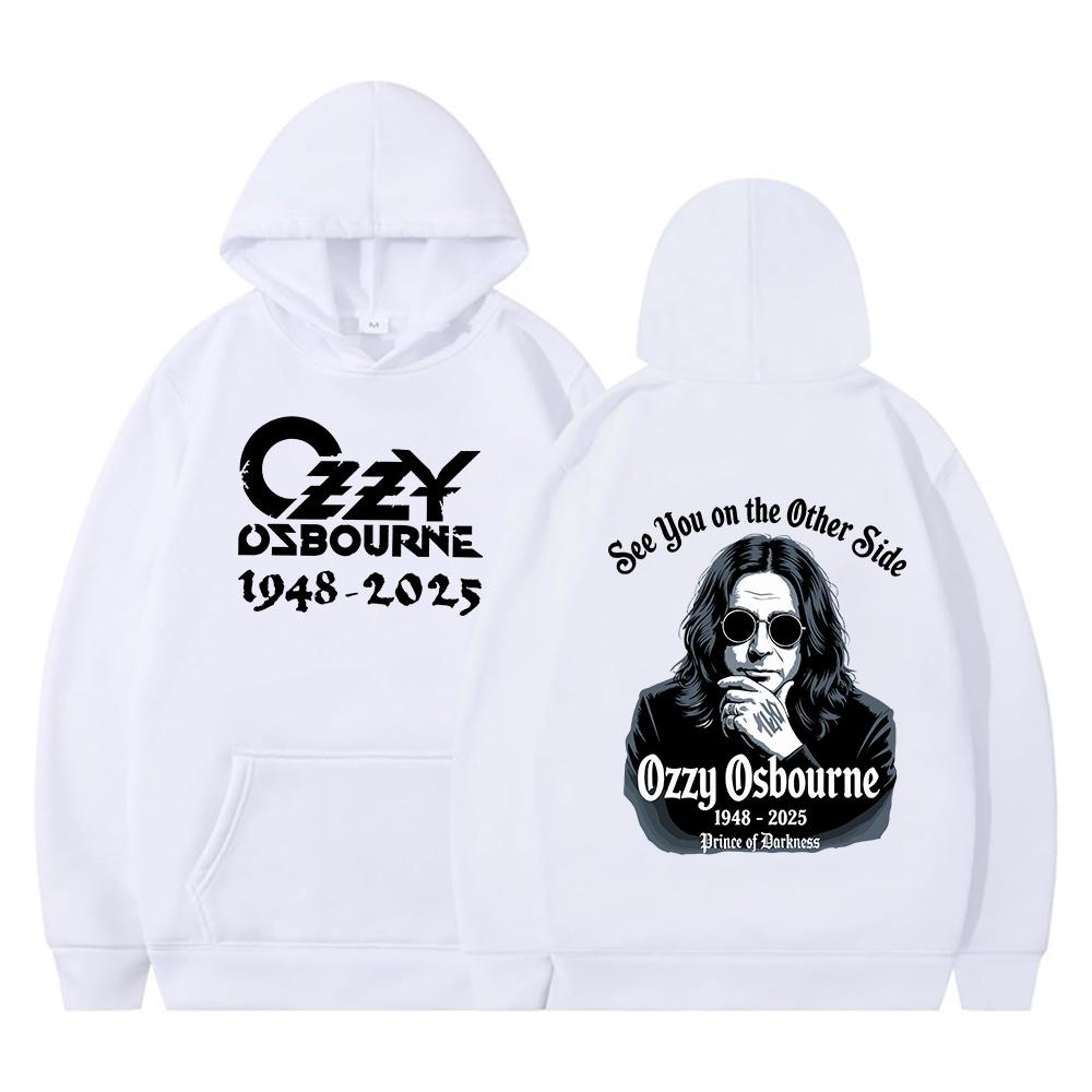 Ozzy Legends Never Die Hoodie The Prince of Darkness Sweatshirt RIP Ozzy Hoodie Black Sabbath Tribute Shirt Music Fan Gift