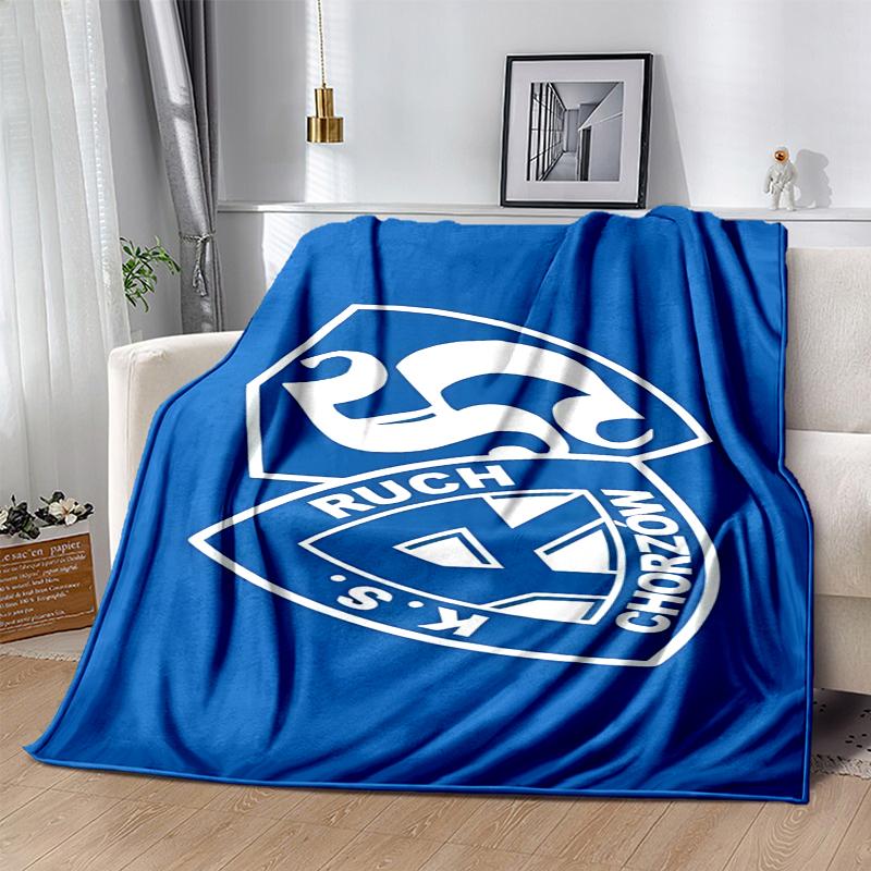 Chorzów Flannel Blanket Soft All-Season Throw, Design for Camping, Car Travel, Hiking Sofa, Bed, Office Perfect Gift for Parties