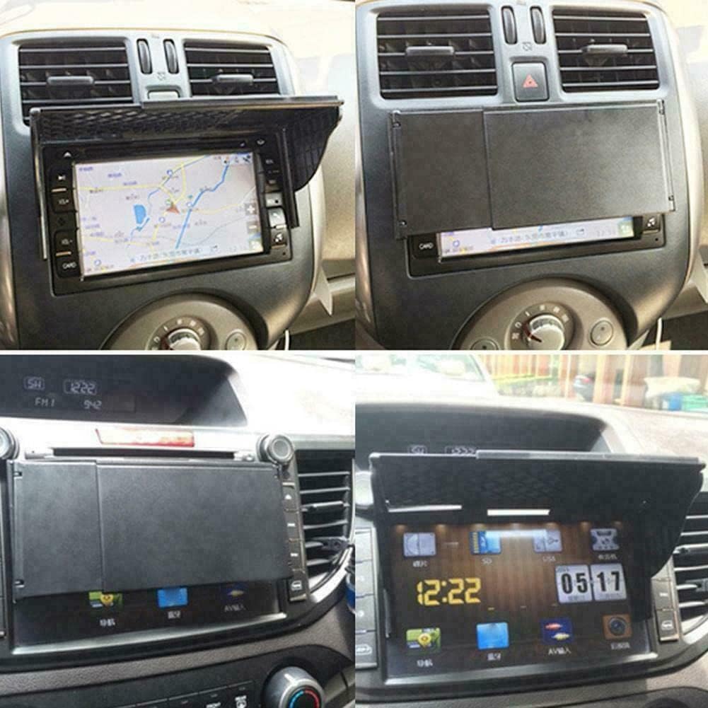 Козырек от солнца для автомобильной навигации, козырек для автомобильного монитора, солнцезащитный козырек для GPS-навигатора | Универсальный автомобильный GPS
