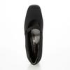 Formal pumps for with silent arch suitable for formal occasions shoe numerical women, black, strap, water-repellent finish, heel, support, (106915)
