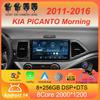 Автомагнитола Android 14 Carplay WIFI+4G Для KIA PICANTO Morning 2011 2012-2016 Навигация GPS Мультимедийный Видеоплеер Головное Устройство DSP
