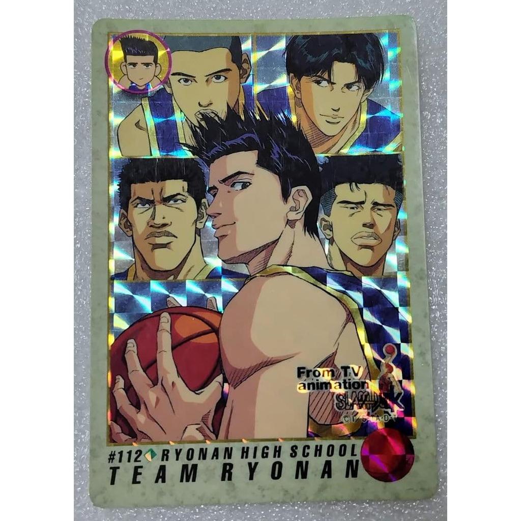 Использованная [Редкая оригинальная] карта Slam Dunk Kira 112 Команда Рёнан