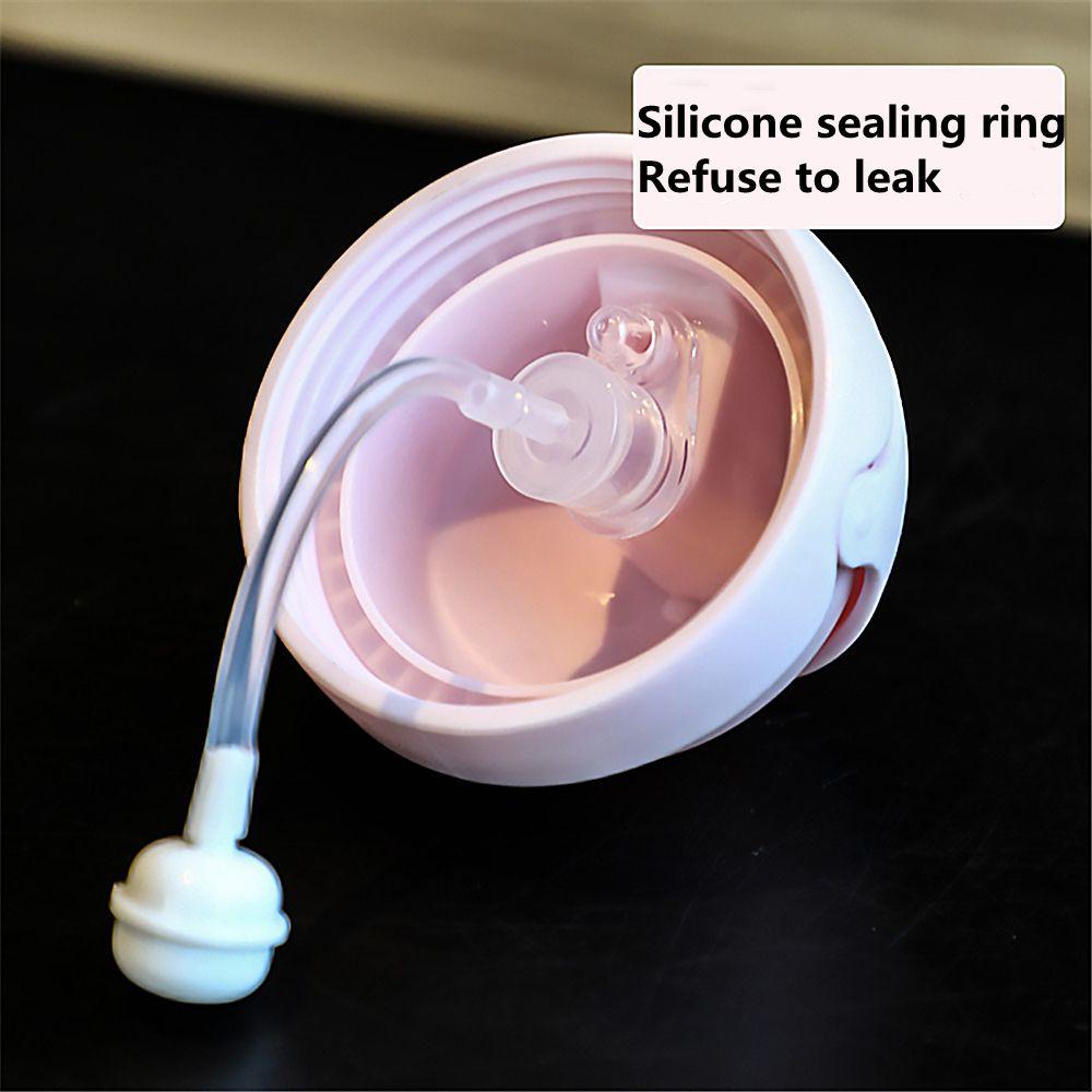 Toddler and Kids 250ML Sippy Cups Child Learning Cup Handle Feeding Cup with Straw Gravity Ball