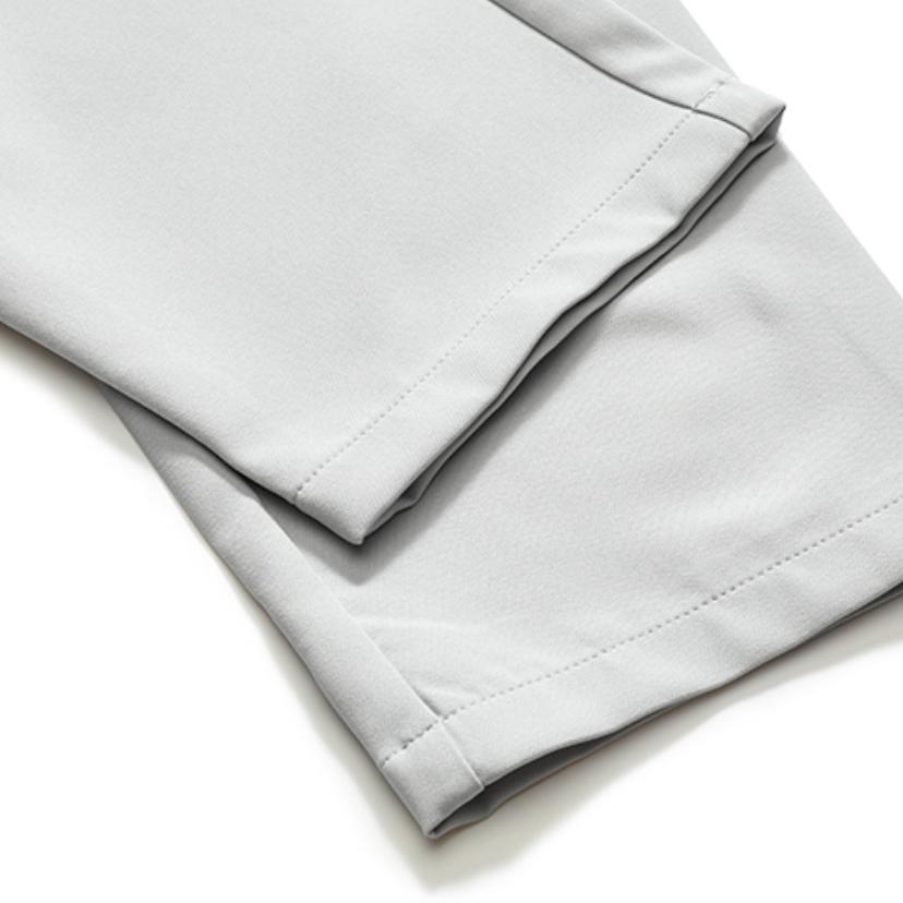 Fila Однотонные модные простые деловые брюки прямого кроя для通勤, мужские брюки, горчично-серый F11M247802FGY