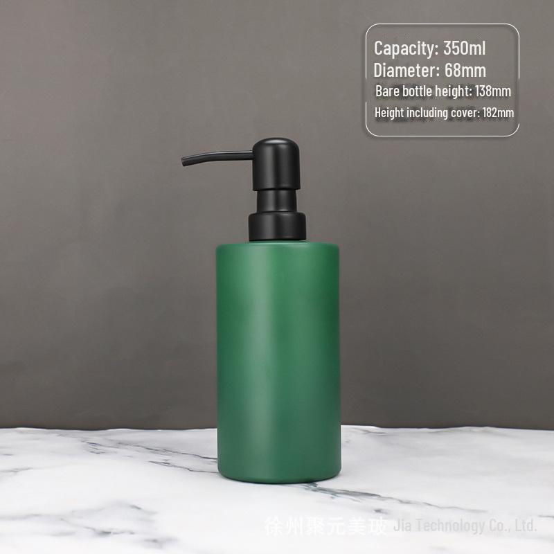 Стеклянный флакон для лосьона и мыла в скандинавском стиле для дома, дезинфицирующее средство для рук и гель для душа в отеле