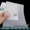 A4 Thick Translucent Parchment for Stamping, Tracing, Calligraphy, and Painting - Free Shipping