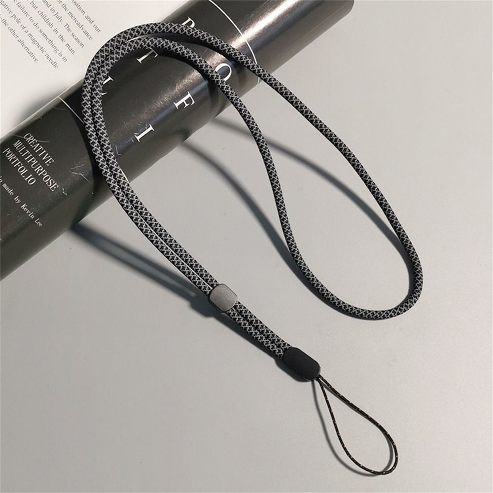 Fluorescent Cell Phone Strap Adjustable Mobile Phone Chain Long Phone Lanyard  Key Strap