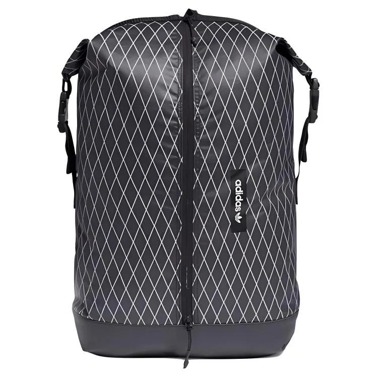 Adidas Originals Nylon Fabric Backpack Regular Men's Black (Unisex) Backpacks GD4806