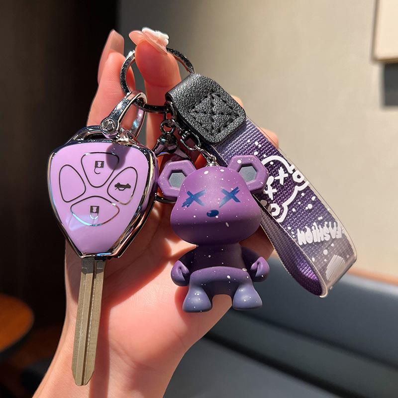 Подходит для старой модели Toyota Camry, чехол для дистанционного ключа Highlander, чехол для ключа с раздельной пряжкой, модификация, специальный чехол