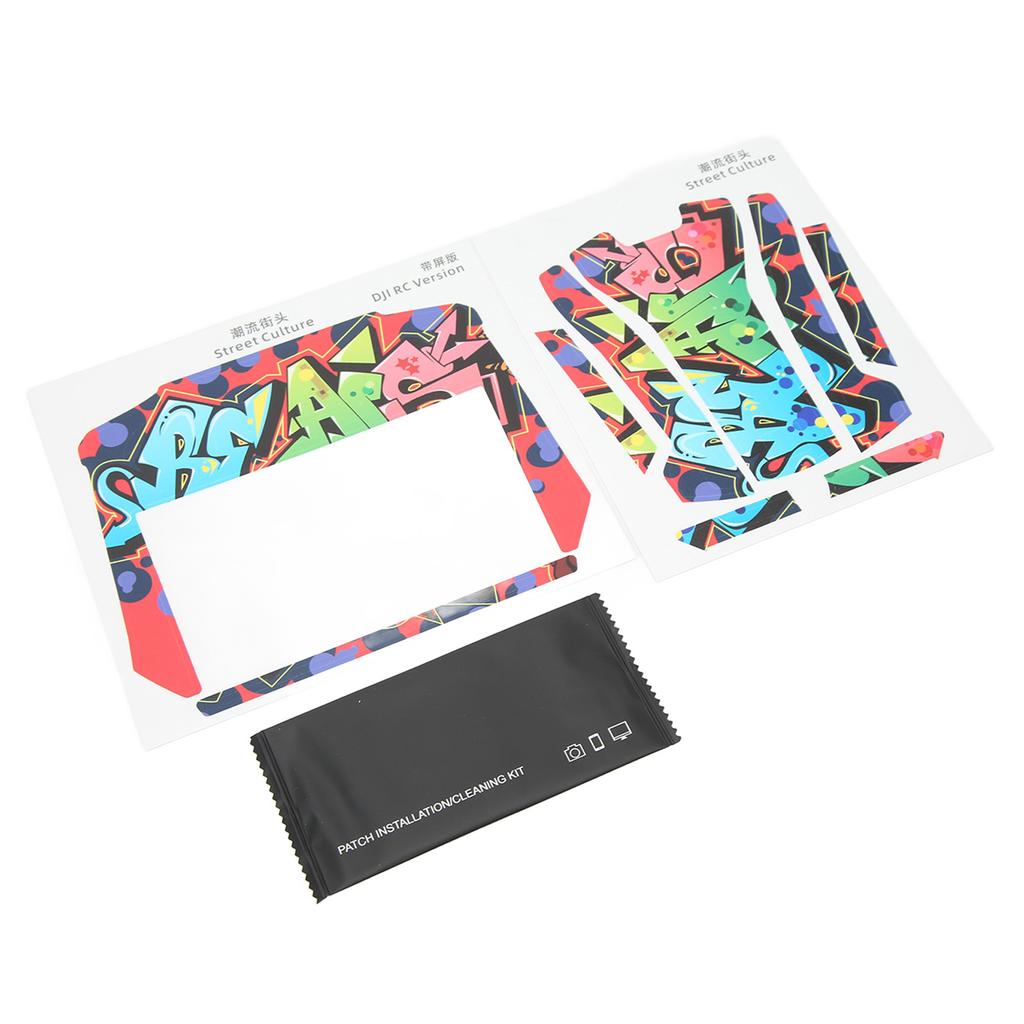 Наклейка для RC дрона, съемная, ПВХ, защита от царапин, яркие цвета, точная резка, обертка-скин без пузырьков для DJI Mini 3