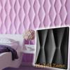 3D Wall Panel Mold for Gypsum, Plaster or Concrete Tile for Decorative Wall Panels 'Waist'