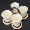Anti Scalding Butterfly Shape Drink Carrier Plastic Folding Cup Holder  for Picnic