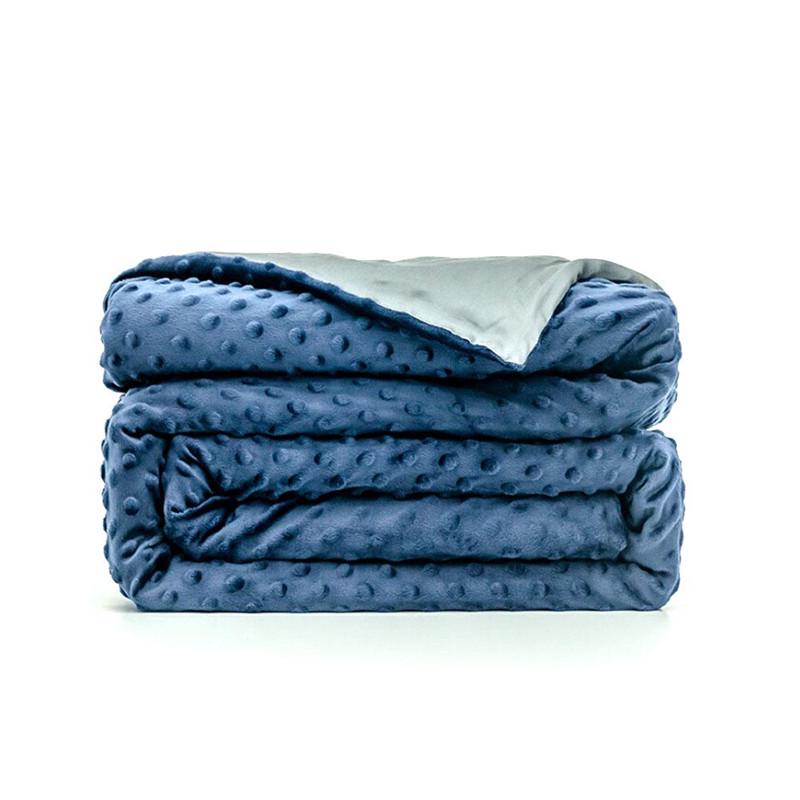Комфортное одеяло с тиснением, облегчение тревоги, бессонница, утяжеленное одеяло под давлением