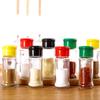 Банки для специй, переносные бутылки-шейкеры для приправ, пластиковые солонки и перечницы, контейнеры для приправ для барбекю, кухонные гаджеты