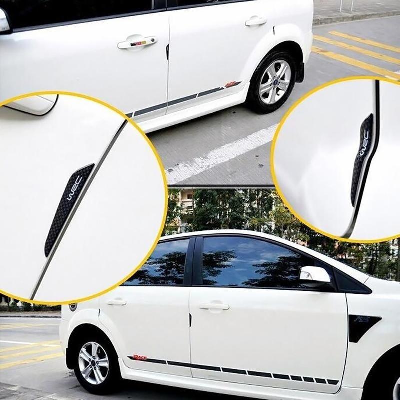 Car Styling Door Protector Door Side Edge Protection Guards Stickers 4pcs