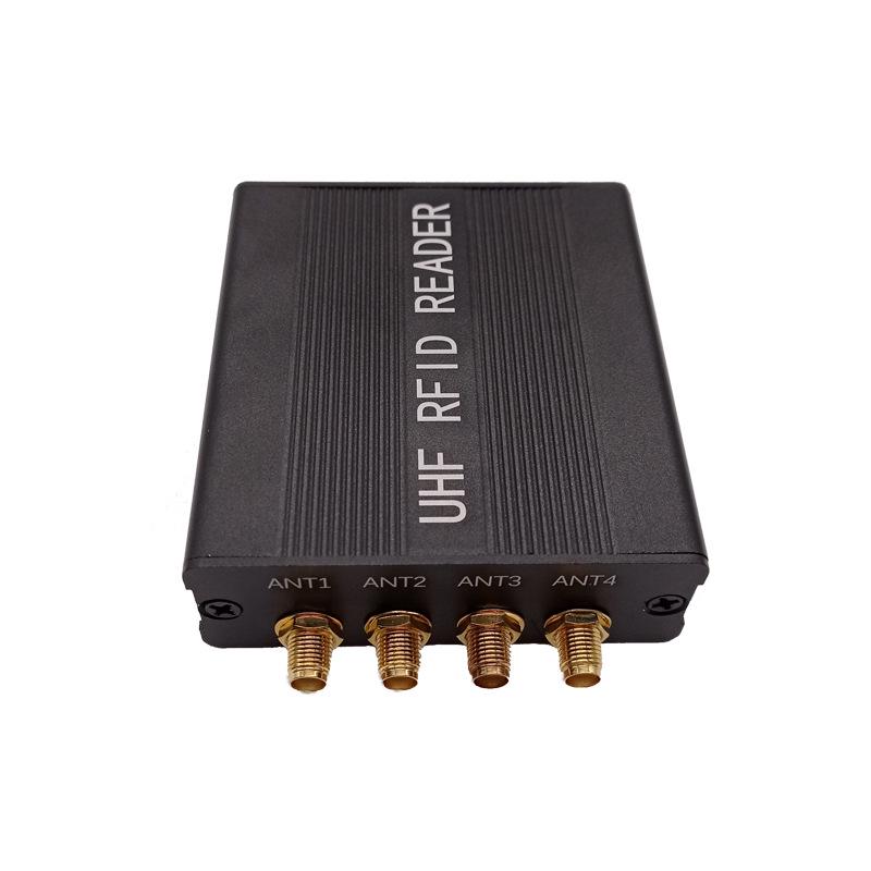 Compact Four-Channel UHF RFID Reader/Writer with RS-232 Port