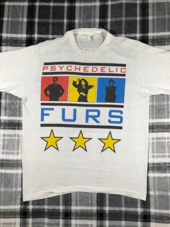 Psychedelic Furs Band Tour 1987 Shirt Unisex Concert S to Unisex T-Shirt