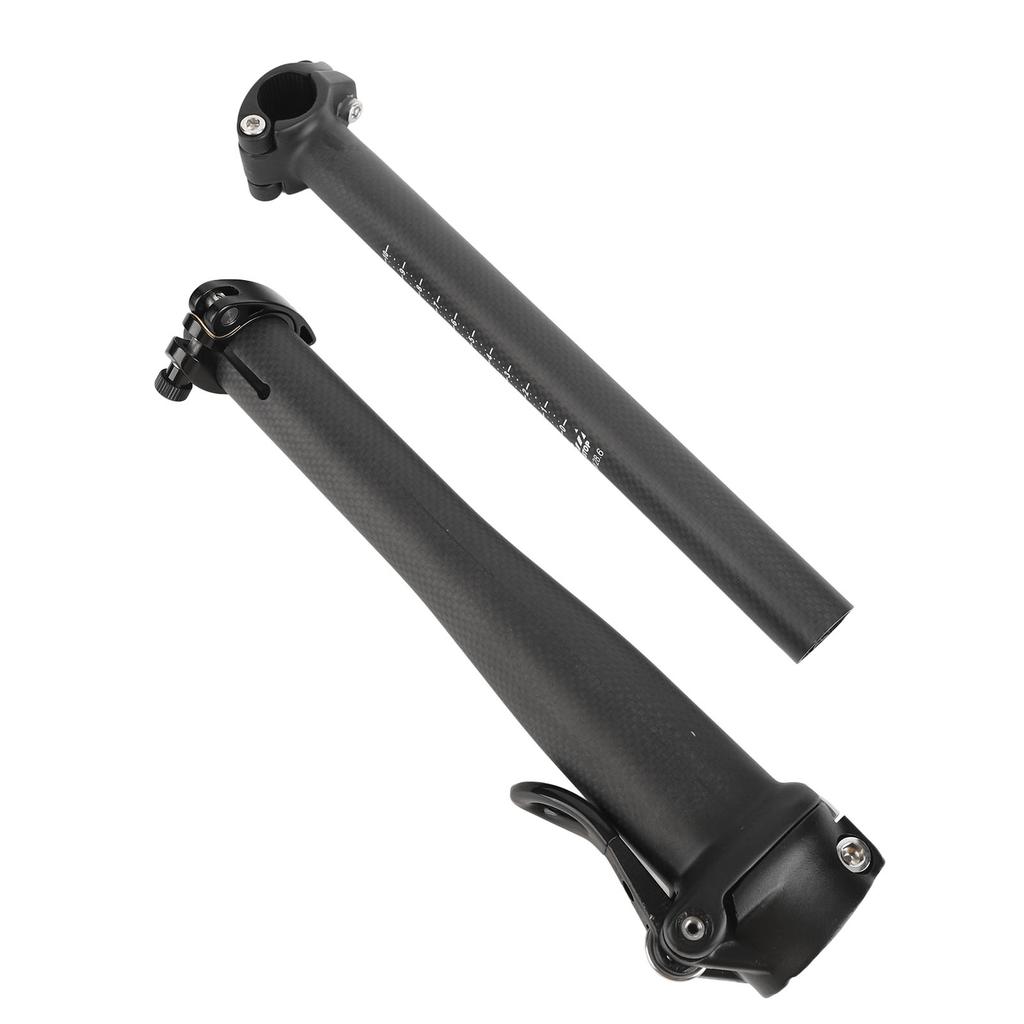 1 комплект складной велосипедный вынос быстросъемный высокопрочный карбоновый складной руль для 28,6 мм