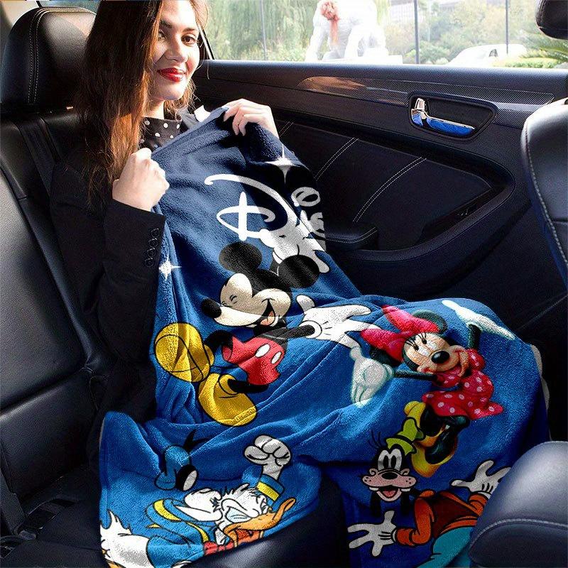 Mickey and Minnie Cartoon Blanket, Short Plush Cute Warm Blanket, Living, Soft Warm Bedding Coverlet,Unique Gift Idea.