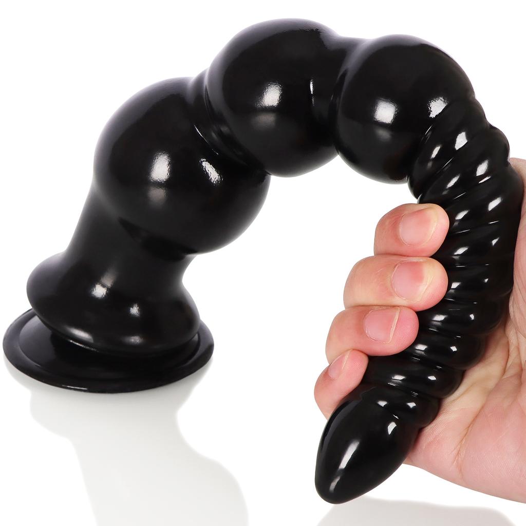 Супер Длинные Тыквенные Шарики Анальная Пробка Мягкий Анальный Массажер Мастурбатор Устройство SM Хризантема Анальный Расширитель Секс Игрушки