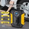 Портативный цифровой насос для накачивания шин с фонарем для электромобилей
