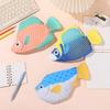 Pen Bag Fish Pencil Case Pufferfish Marine Organism Pencil Pouch  School