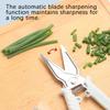 Multi-Purpose Kitchen Scissors with Protective Cover Stainless Steel Food Shears for Meat Vegetables and Home Cooking5