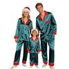 Семейный рождественский комплект пижам, 2 предмета, одежда для сна, наряд, костюмы на рождественскую тематику, удобная домашняя одежда для взрослых и детей