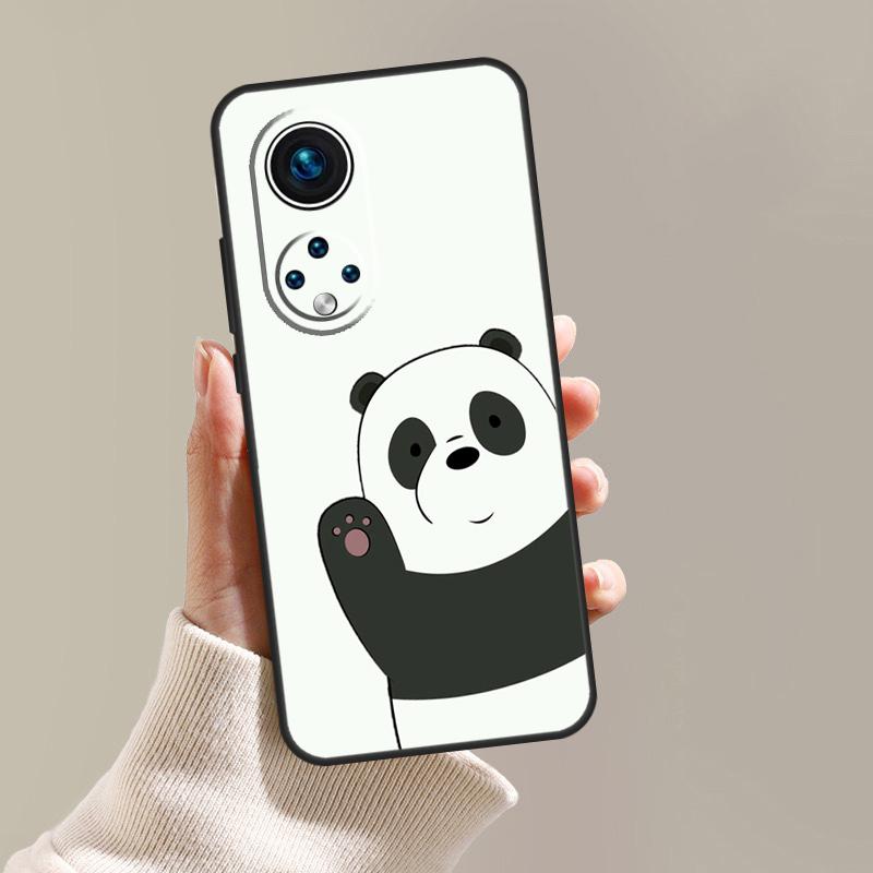 Мультяшный чехол-накладка с изображением панды для Honor X8a X9a X7a X6a X7 X8 X9 50 70 90 Lite Honor 8X 9X Magic 5 Lite Pro