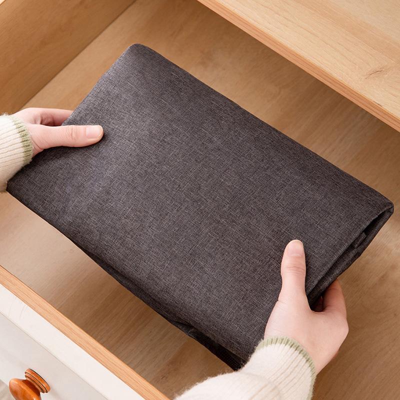 Сумка для хранения HuaCan Сумка для хранения одежды и одеял большой емкости Бытовой органайзер из нетканого материала Одеяло Одеяло Сортировочная корзина для хранения