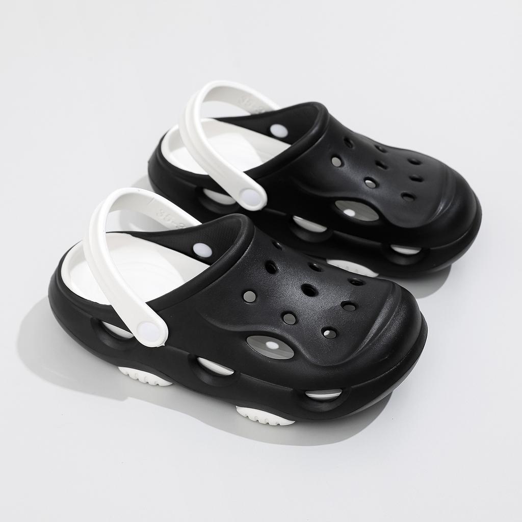 Новые летние универсальные тапочки с толстой подошвой, подходящие для взрослых и детей для ношения повседневных модных, противоскользящих и износостойких тапочек