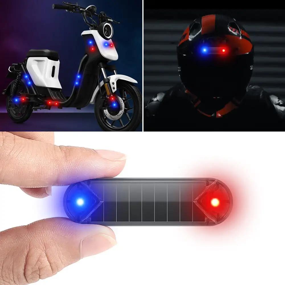 Strobe Signal Security System Universal Flash Warning LED Light Alarm Lamp Car Solar Power Simulation Fake Anti-theft Caution