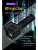 Инфракрасный HD монокулярный телескоп день-ночь с экраном, диапазон 350 м, подвижный курсор-перекрестие