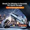 Portable Auto Emergency Escape Tool Window Breaking Hammer Seatbelt Cutter Universal Life Saving Safety Accessory For Drivers