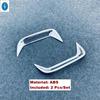 For Toyota Yaris Cross     Rear Fog light Lamp Cover Trim Foglamp Frame Sticker Car Styling Exterior Accessories
