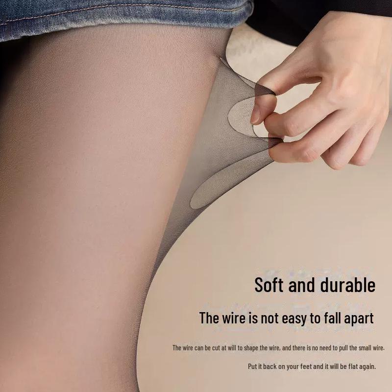 Ультратонкие черные женские летние чулки: Колготки с защитой от зацепов и капель, высокой прозрачностью