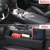 Для Nissan Navara D23/NP300 Terrano D10 2014~2025 Автомобильный Органайзер-Контейнер для Заполнения Зазоров Сиденья с Отверстием для Зарядки Аксессуары
