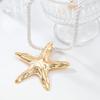 2024 Трендовое ожерелье Золотая Звезда Подвеска Ожерелье Для Женщин Летние Праздничные Вечеринки Стиль Бохо Ювелирные Изделия Подарки