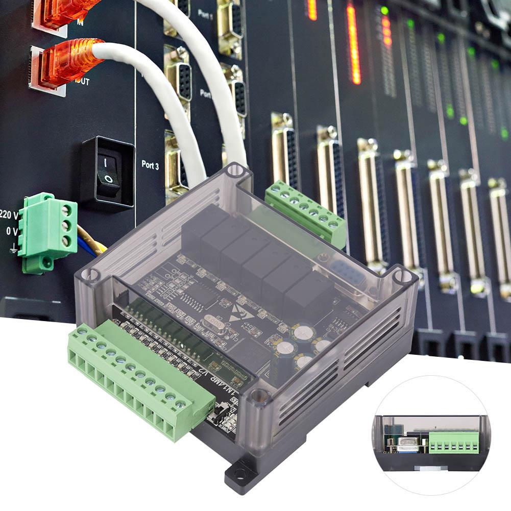 Плата программируемого логического контроллера FX1N14MR DC24V Модуль релейного контроллера