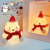 Baby Night Light Cute Christmas Theme LED Night Lamp Sleep Lamp Bedroom Bedside Night Atmosphere Lamp For Kids Baby Gifts