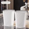 High-End Large Capacity Trash Can for Living Room, Bathroom, Bedroom, Kitchen, Dorm, and Office