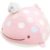 San-X Jinbei-san Super Mochimochi Round Plush Toy (S) Jinbei-san (Pink) MO56501