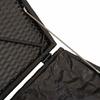 Garden Stool with Cushion 2 pcs Black 40x40x43 cm Poly Rattan